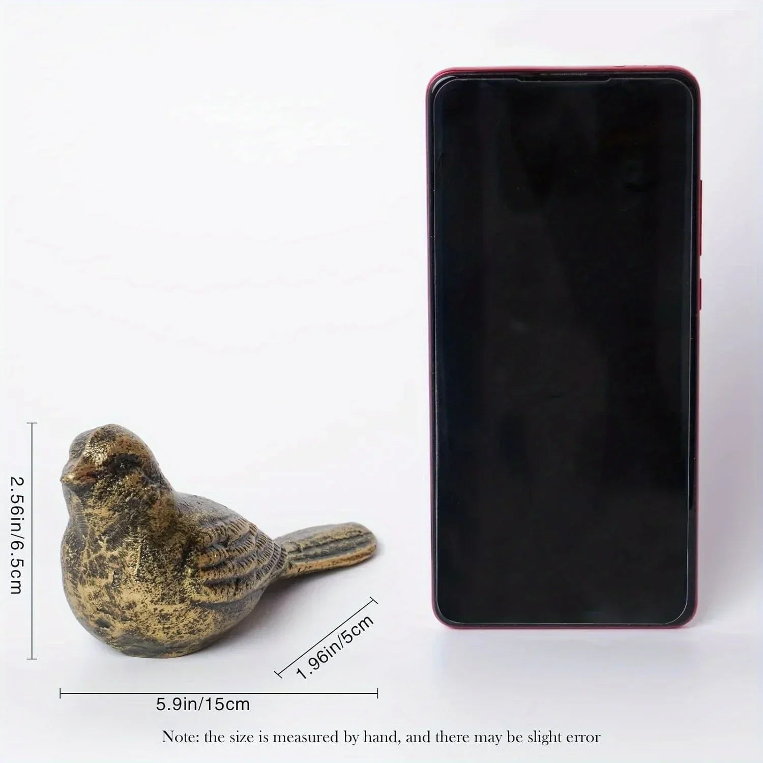 Cast Iron Bird Door Stopper Decorative Floor Wedge