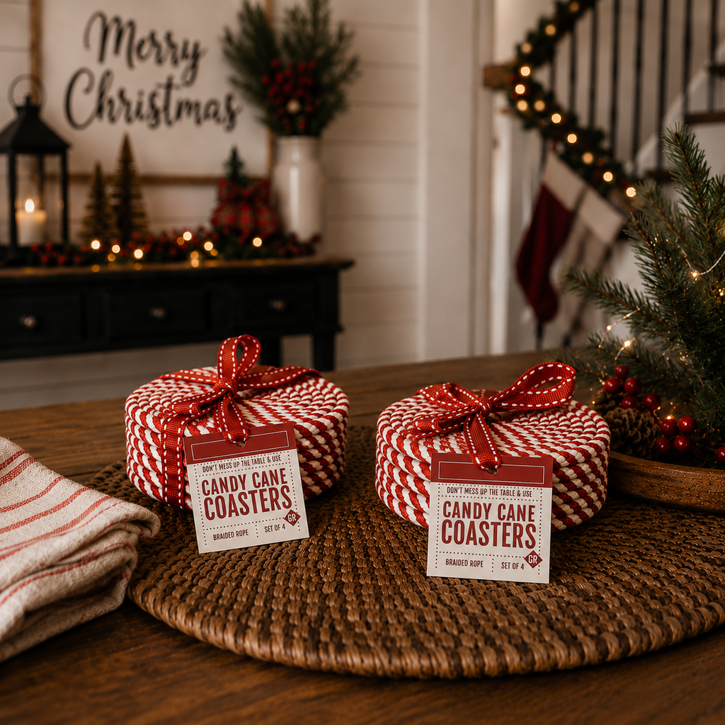 Candy Cane Coaster PRE-ORDER