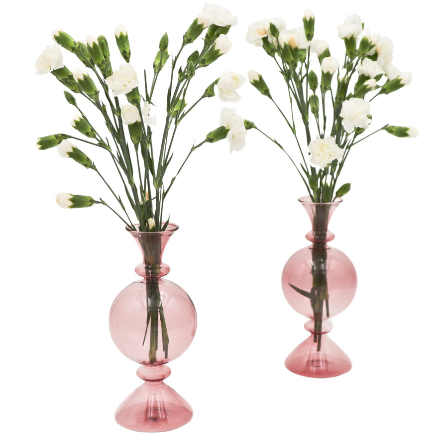 Cherry Blossom Bauble Vases — Pair