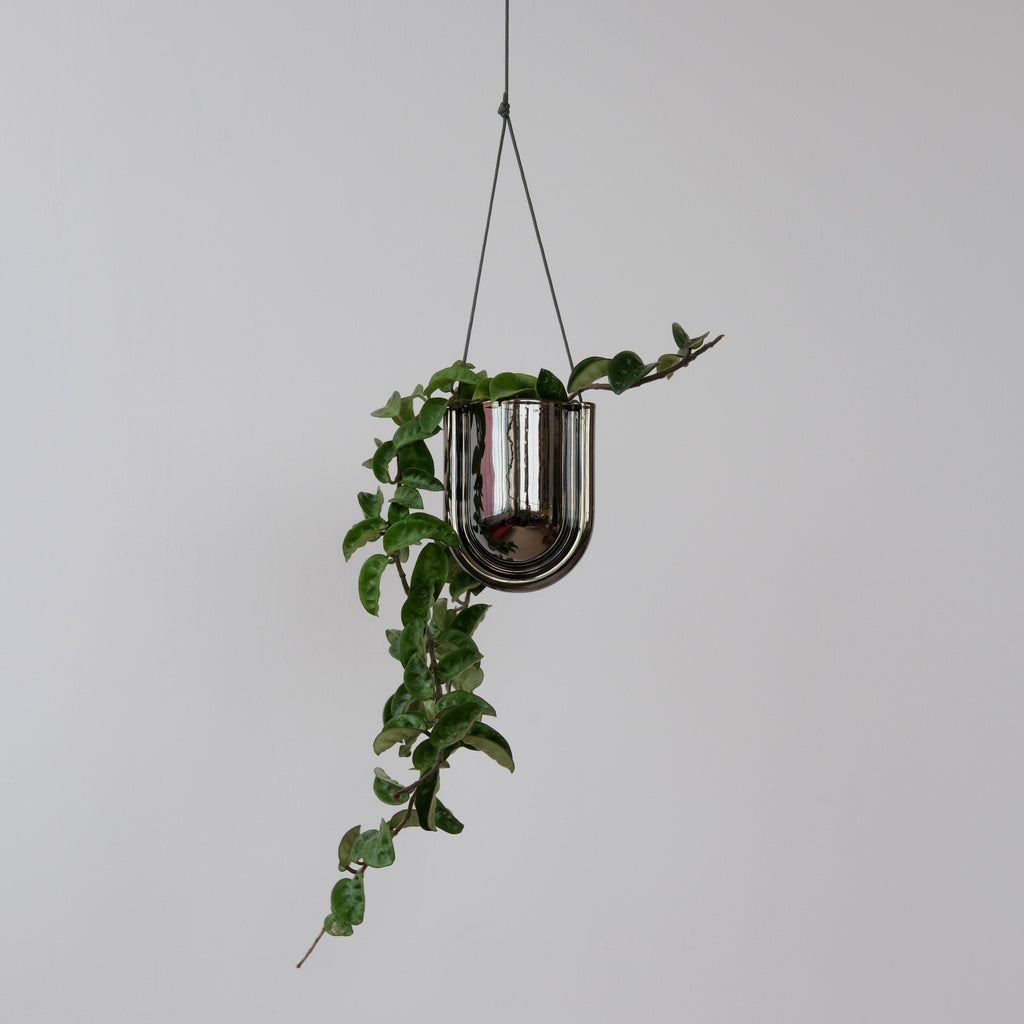 Portico Planter - Chrome