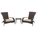 Coconino Wicker Conversation Set