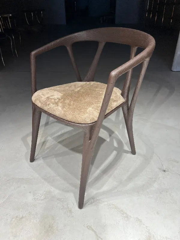 C-2 Sculptural Solid Walnut Chair