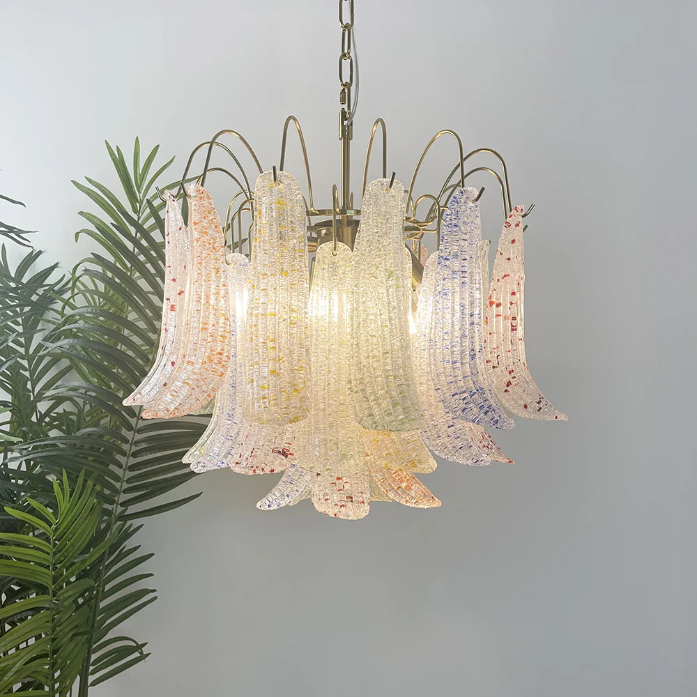 Colorful Murano Glass Chandelier