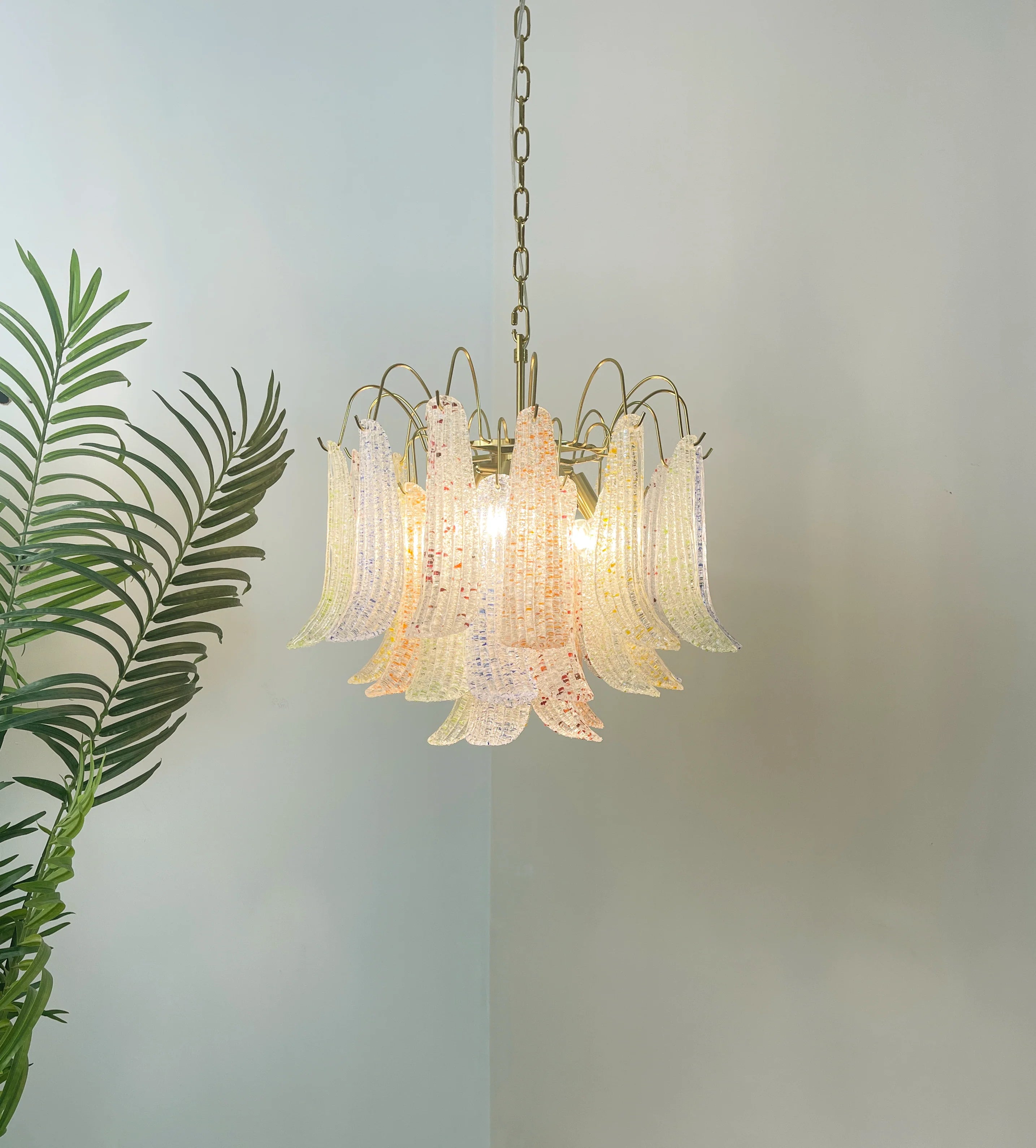 Colorful Murano Glass Chandelier