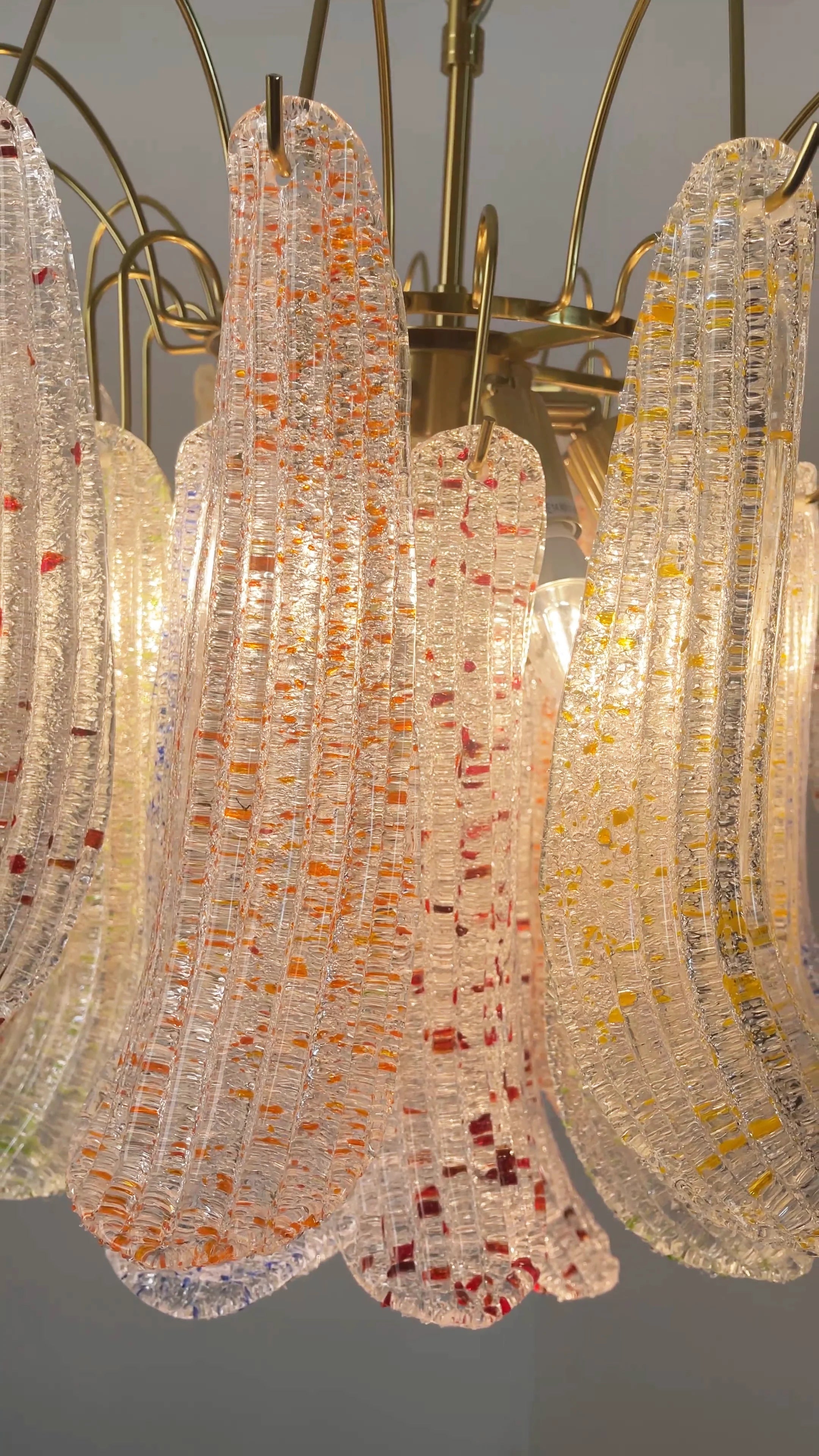 Colorful Murano Glass Chandelier
