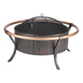 Copper Rail Fire Pit