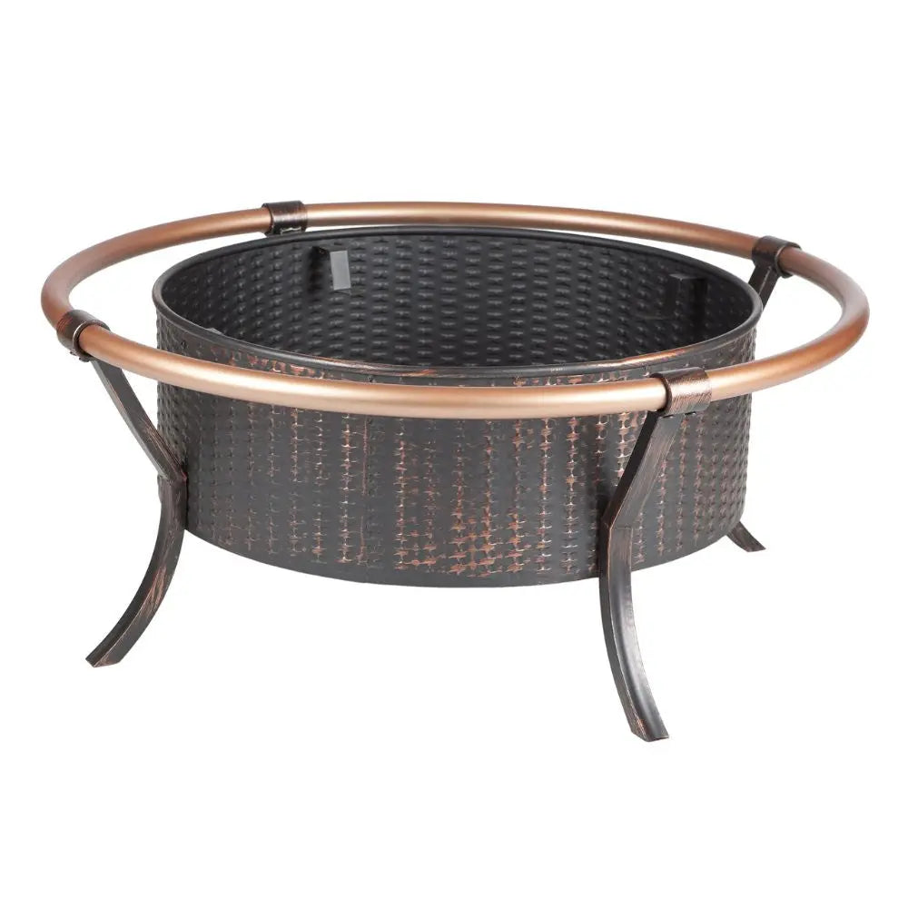 Copper Rail Fire Pit