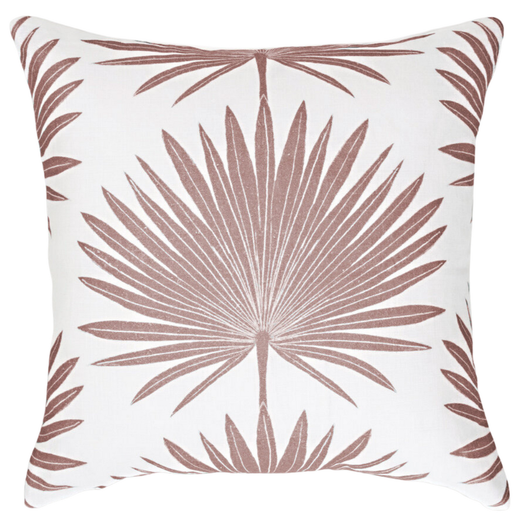 Palmetto Pillow Cover in Lavender, McLaurin + Piercy Textiles