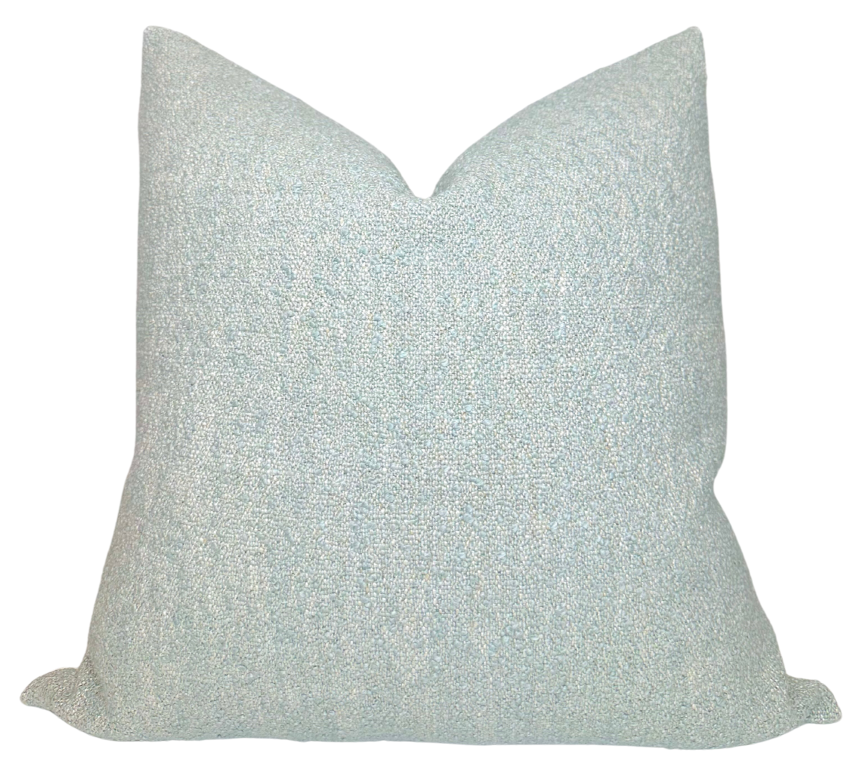 Vail Boucle Pillow Cover in Blue, Larsen Textiles