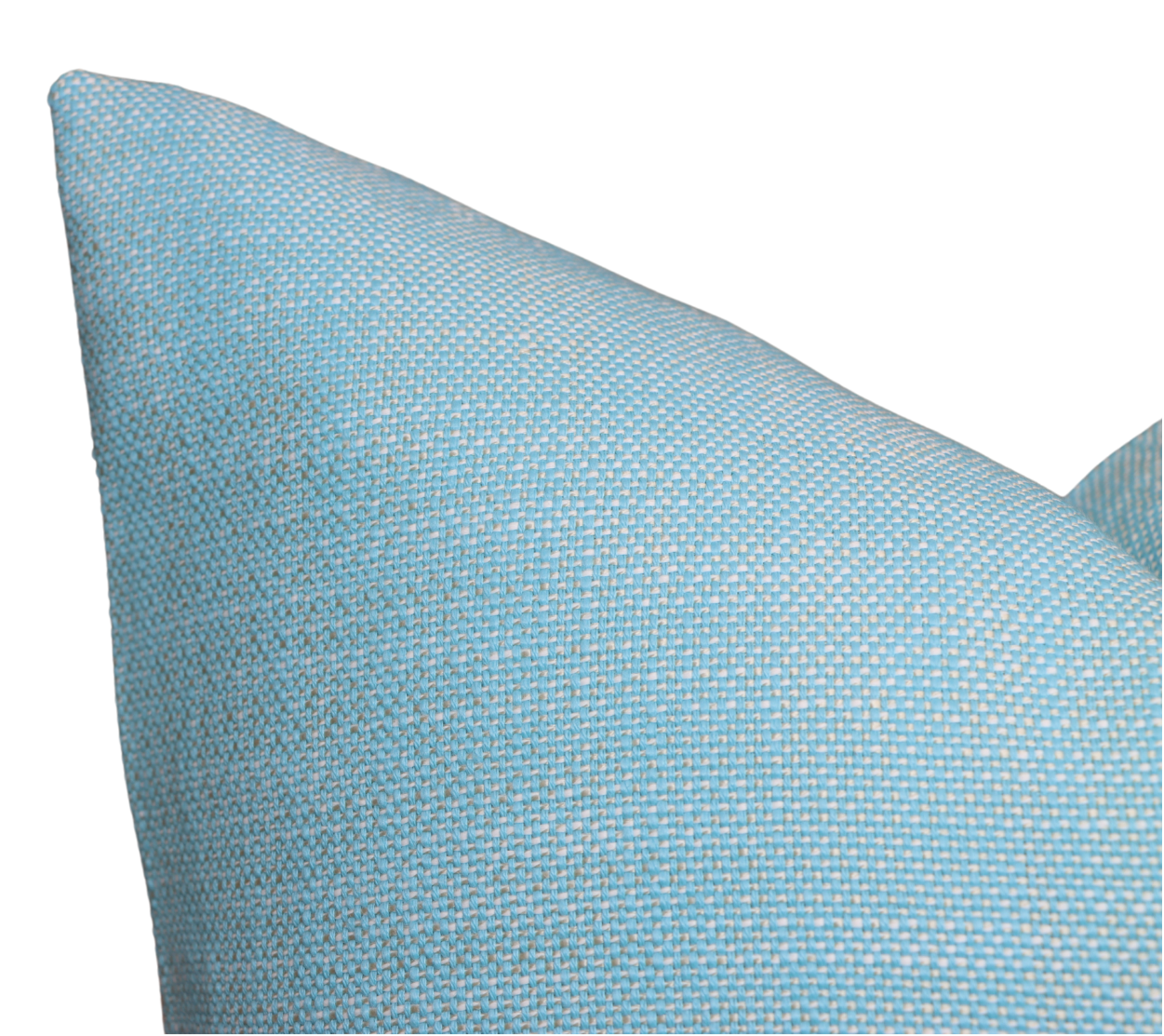 Outdoor Rough 'n Rowdy Woven Pillow Cover in Poolside Blue