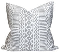 Veranda Zigzag Pillow Cover in Silverbirch