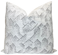 Brink Pillow Cover in Graphite Ivory, Kelly Wearstler Textiles