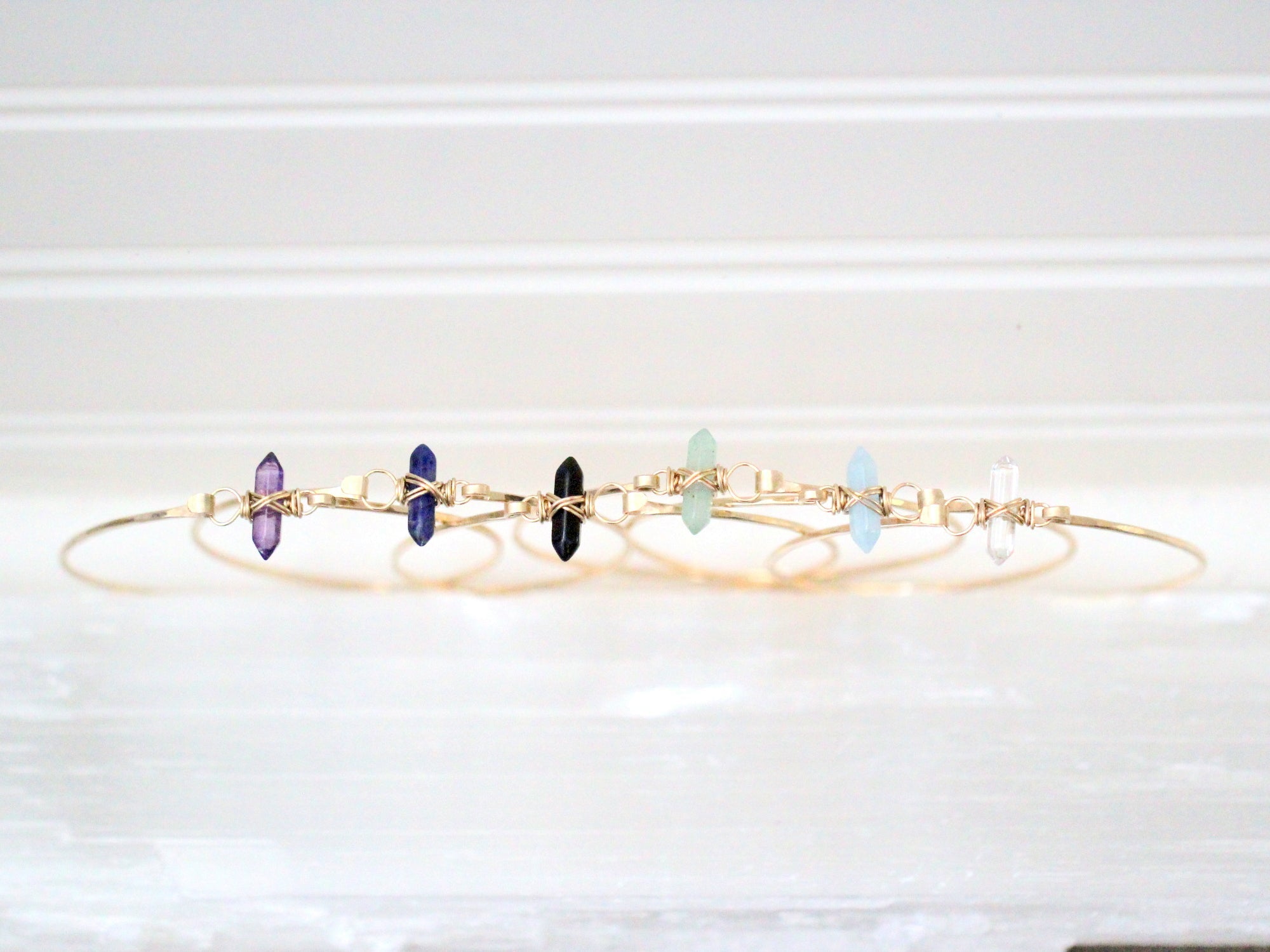Crest Bracelet - Obsidian