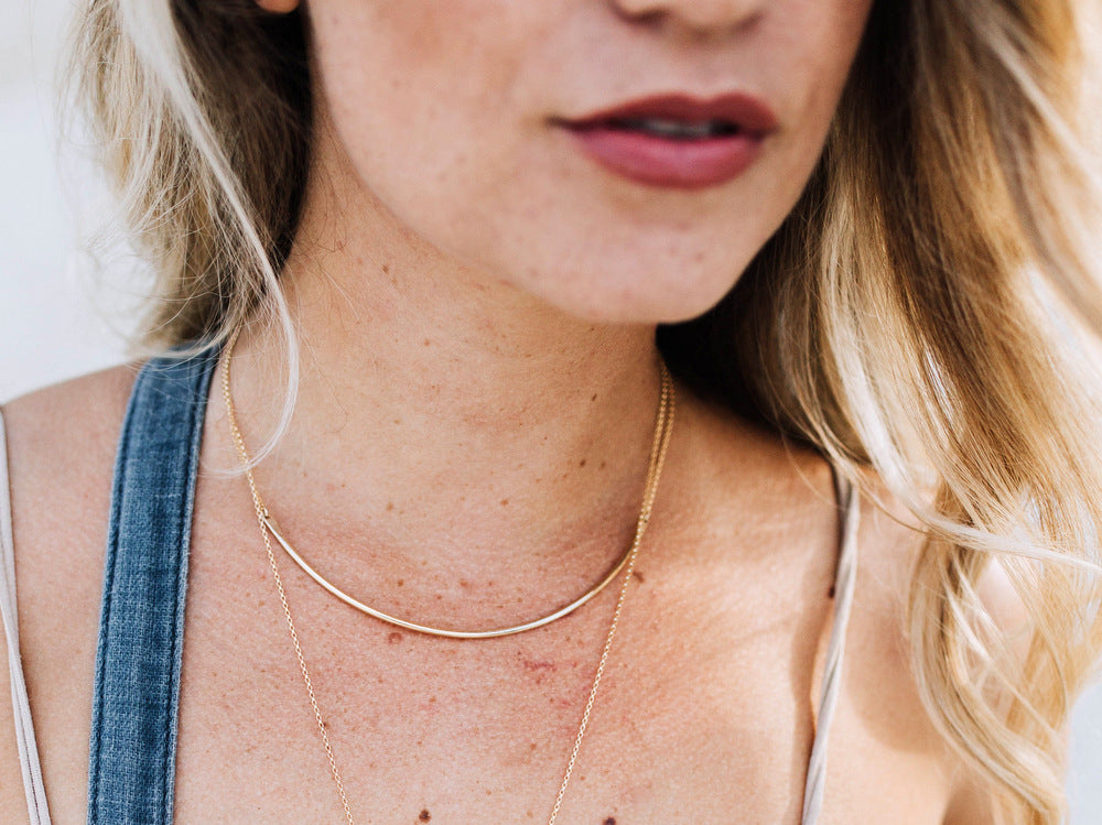 Contour Collar Necklace