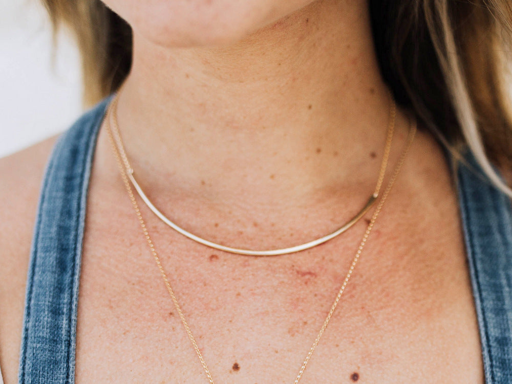 Contour Collar Necklace