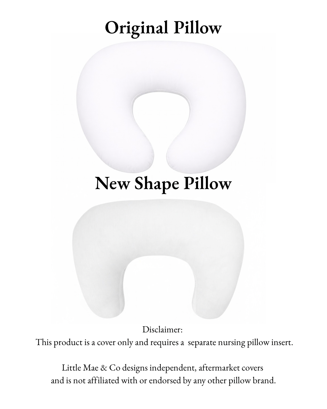Coco Waffle Nursing Pillow Cover