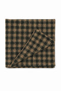 Green Plaid Crib Quilted Blanket