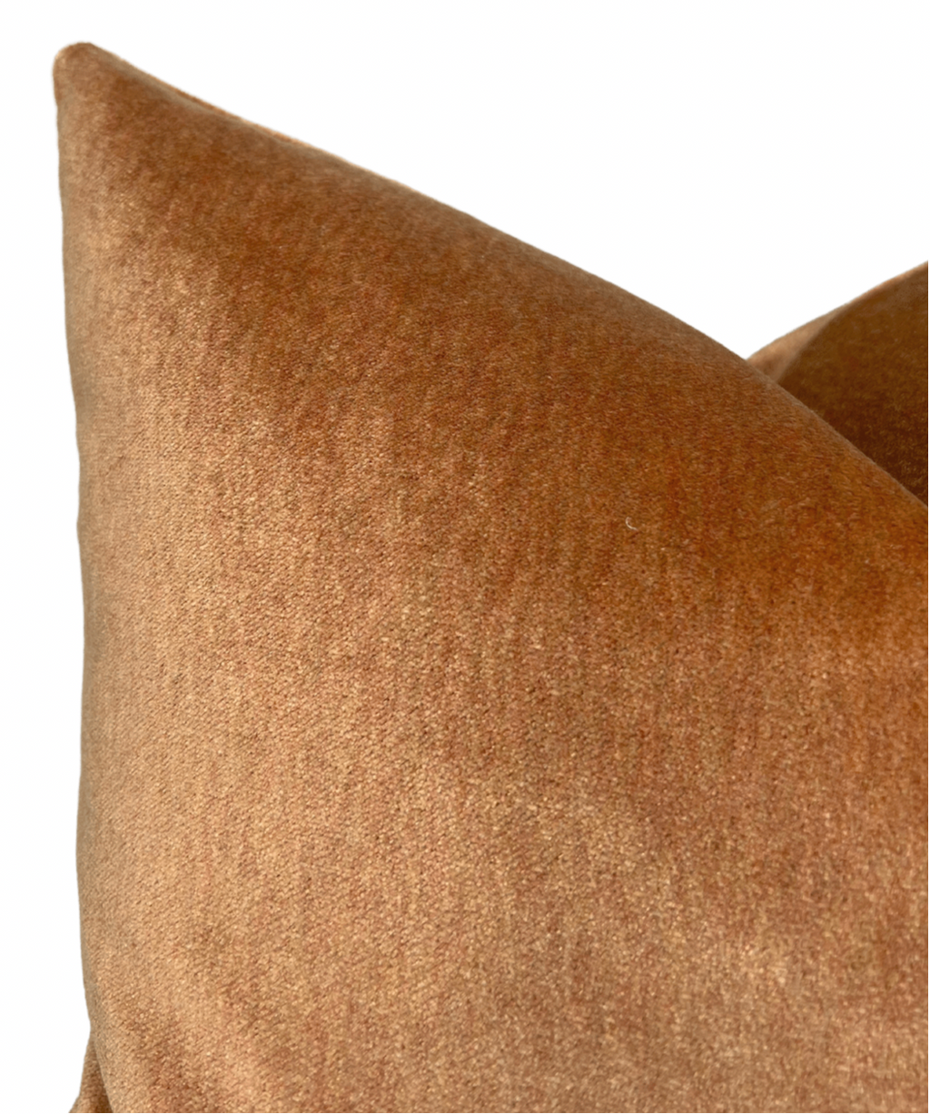 New Fortune Velvet Pillow Cover in Harvest Moon, Holly Hunt Textiles