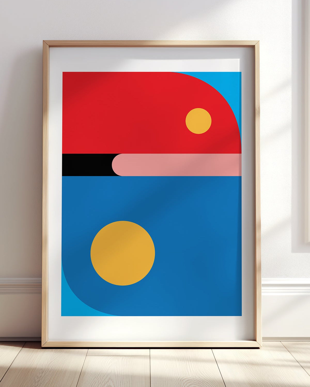 DAY TRAIN Framed Art Print by Holly McWhorter