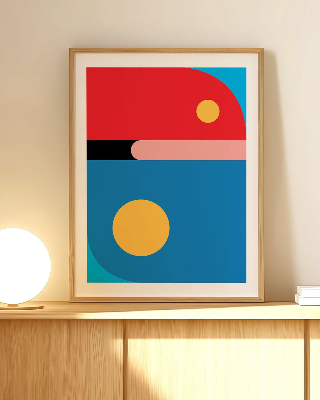 DAY TRAIN - Art Print by Holly McWhorter