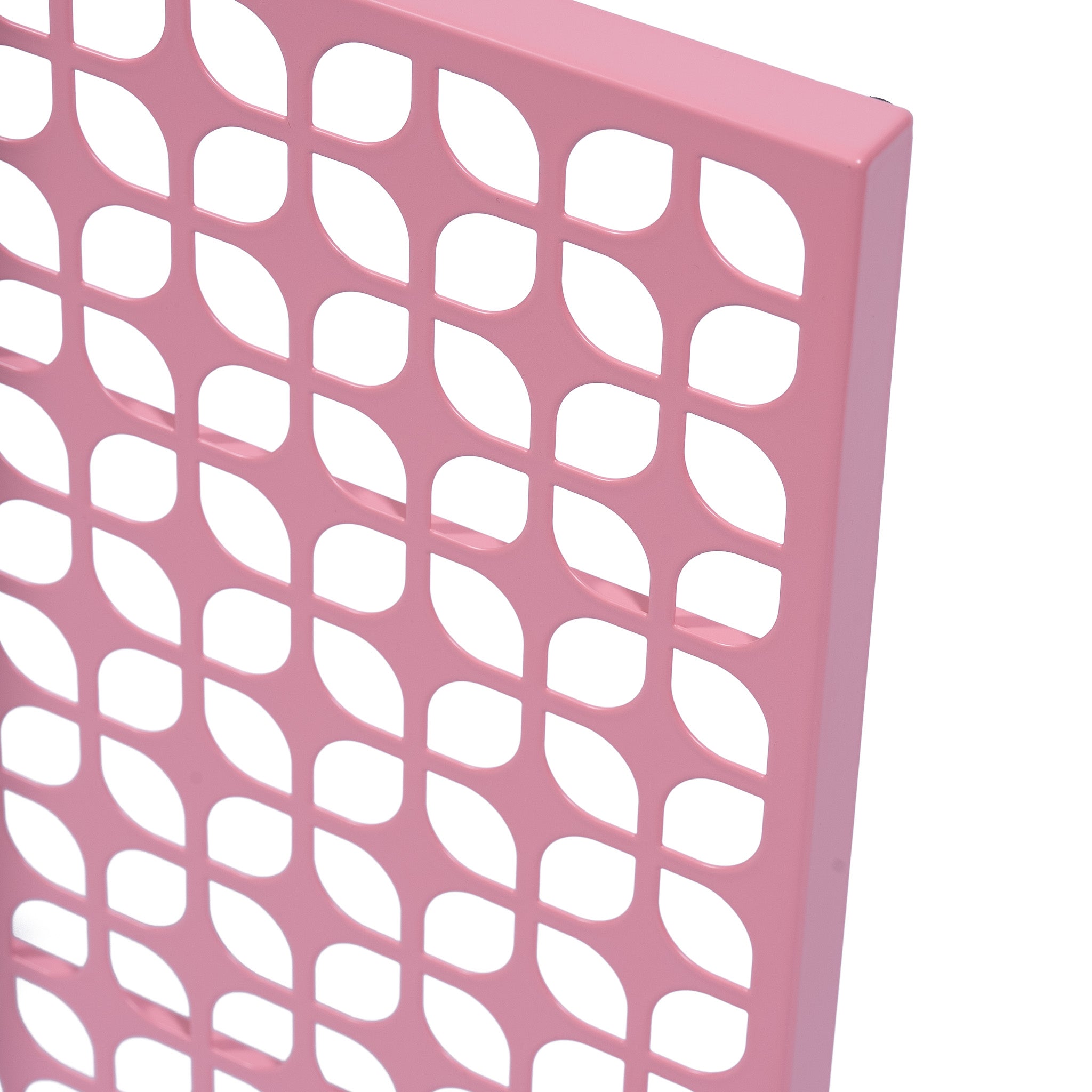 Breeze Block Metal Wall Tile: 15.5" x 15.5" Pink
