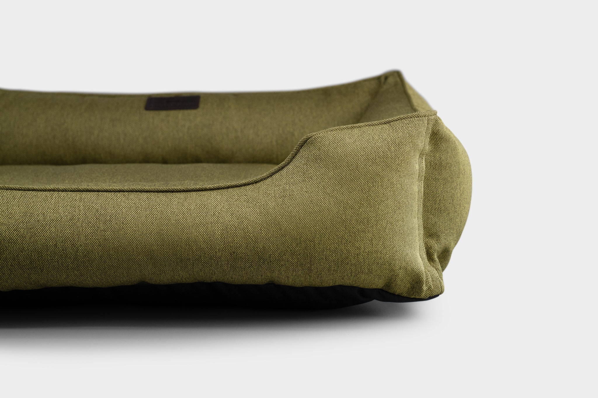 Chester & Lee Cotton Sleeper Dog Bed — Olive