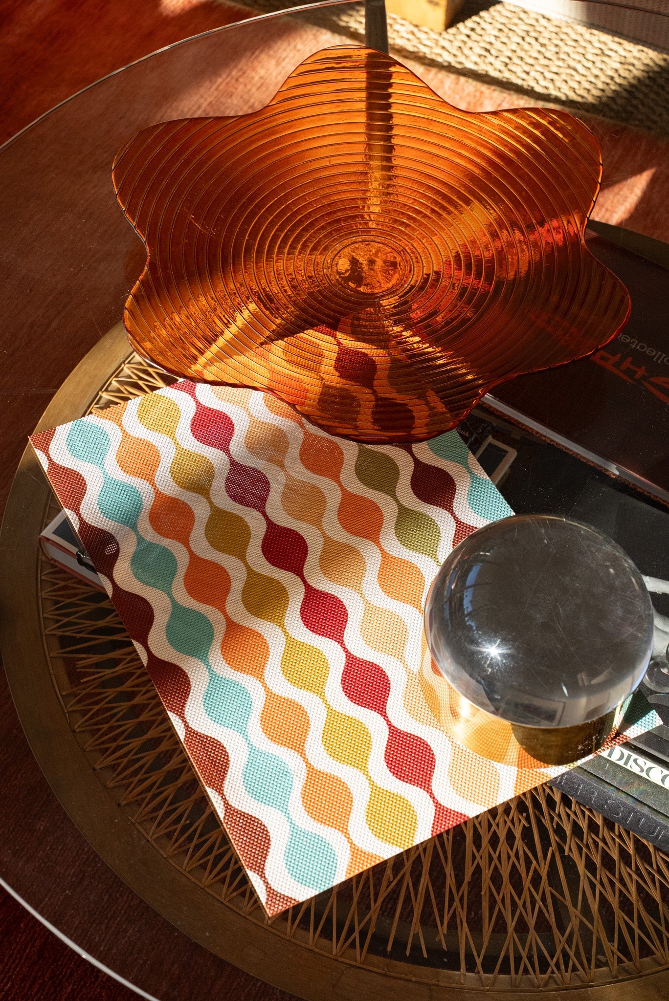 Strand double-sided Woven Rectangular Placemat - set of 4