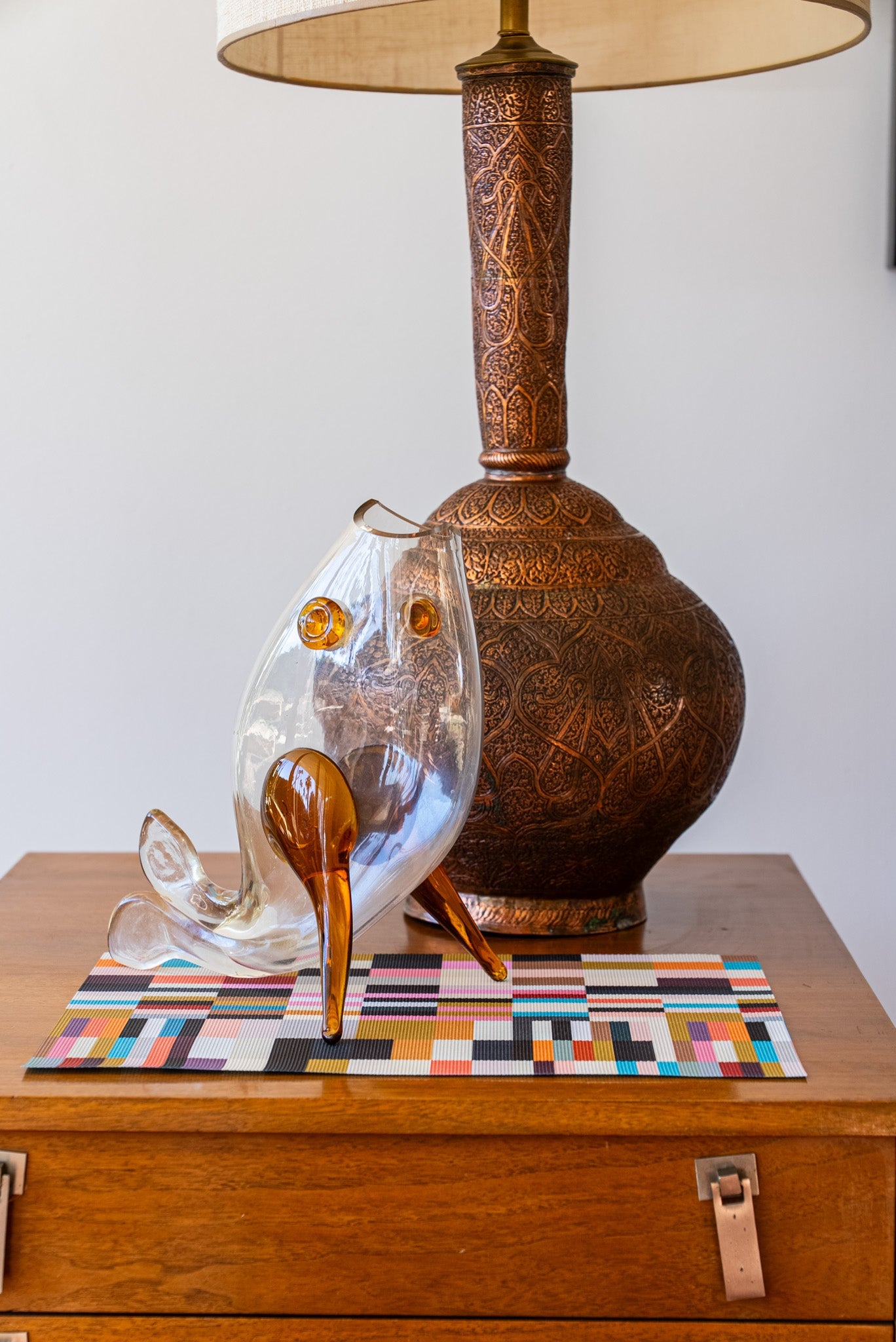 Pixelate double-sided Woven Rectangular Placemat - set of 4