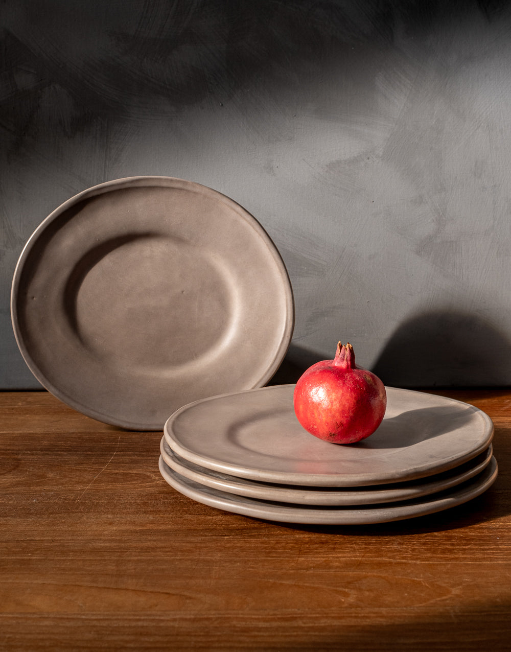 Earth Oval Dessert Plate - Set of 4