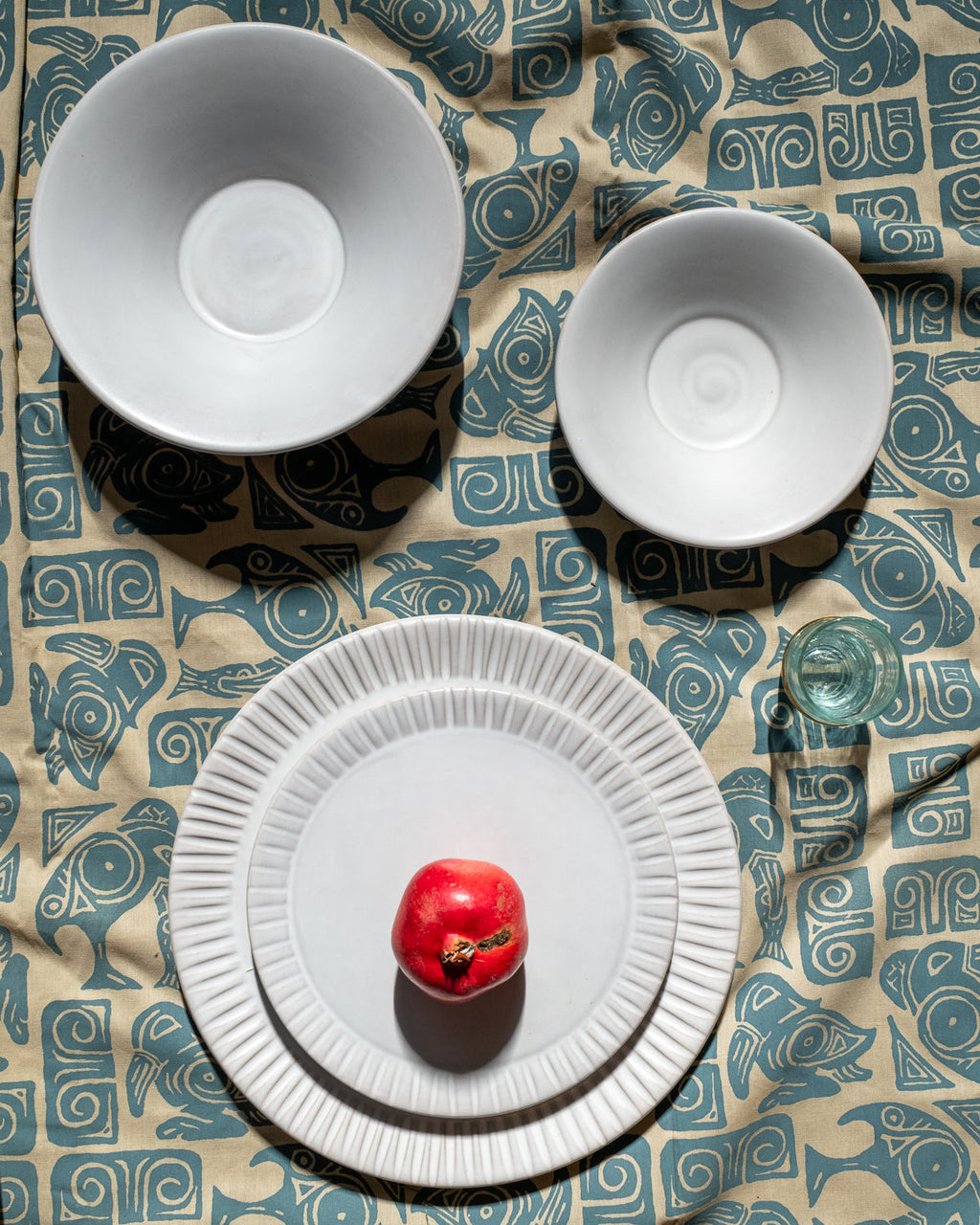 Cloud Lines Salad Plate - Set of 4