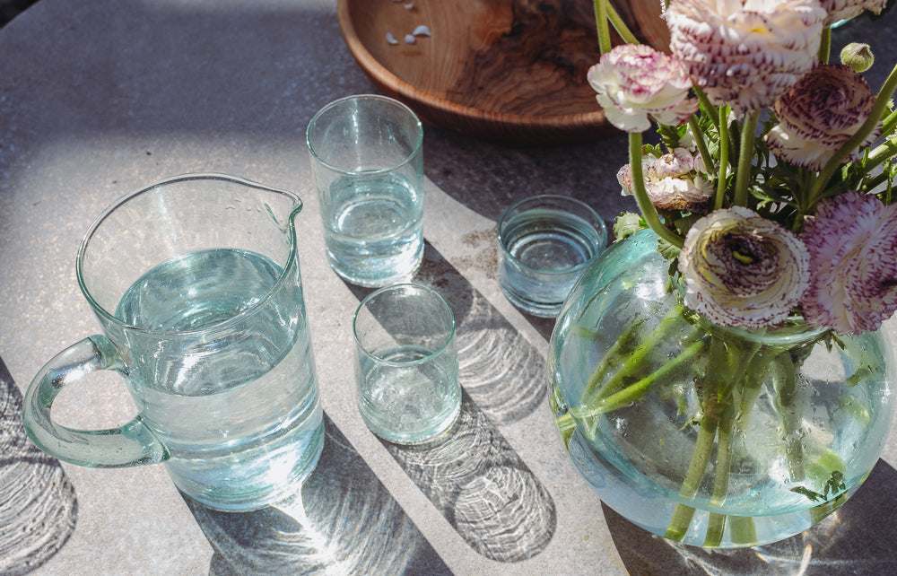 Bulle Recycled Glass Vase