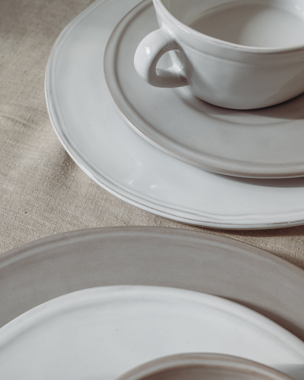Cloud Oval Dinner Plate - Set of 4
