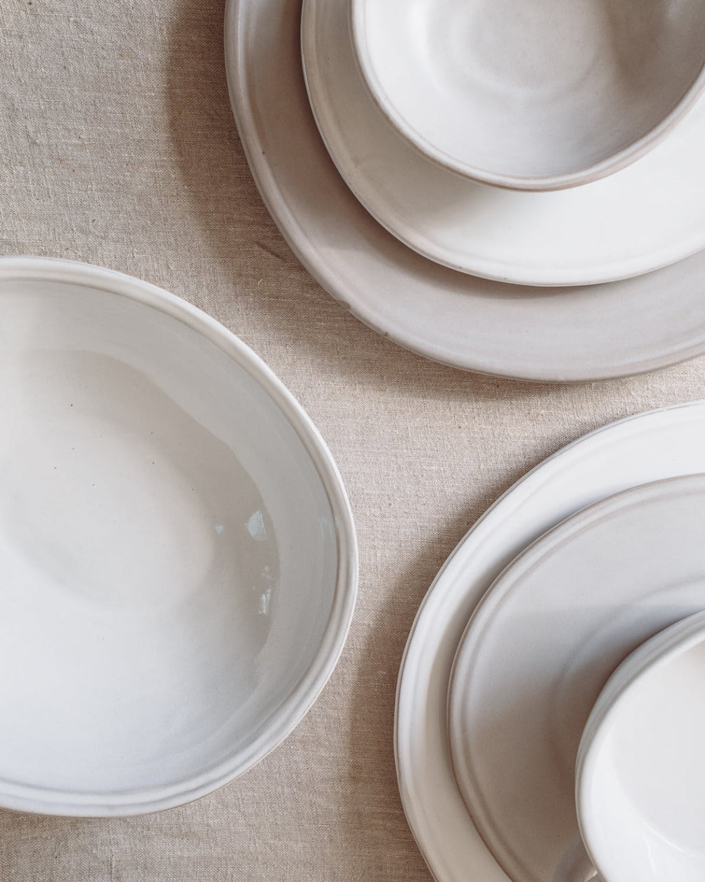 Cloud Oval Dinner Plate - Set of 4