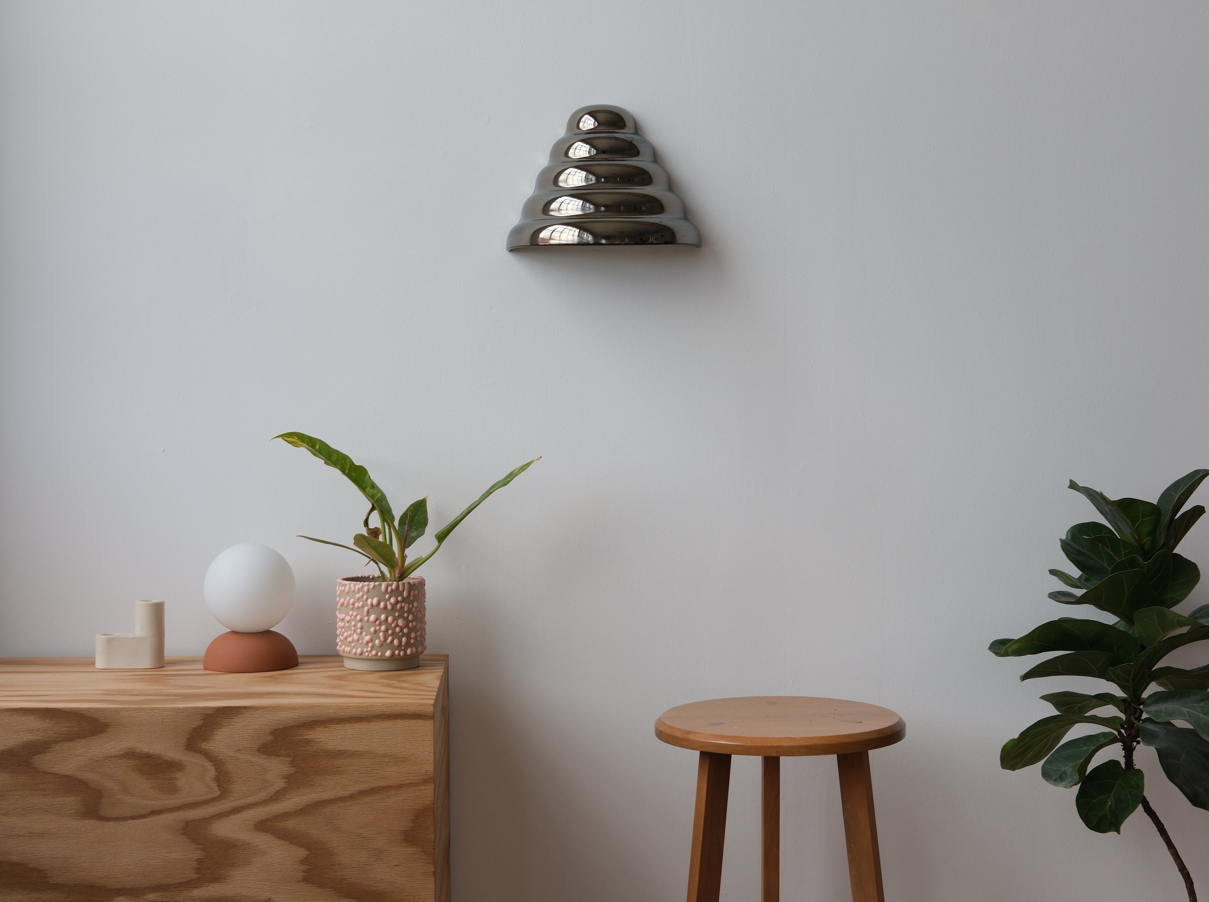Ripple Conical Sconce