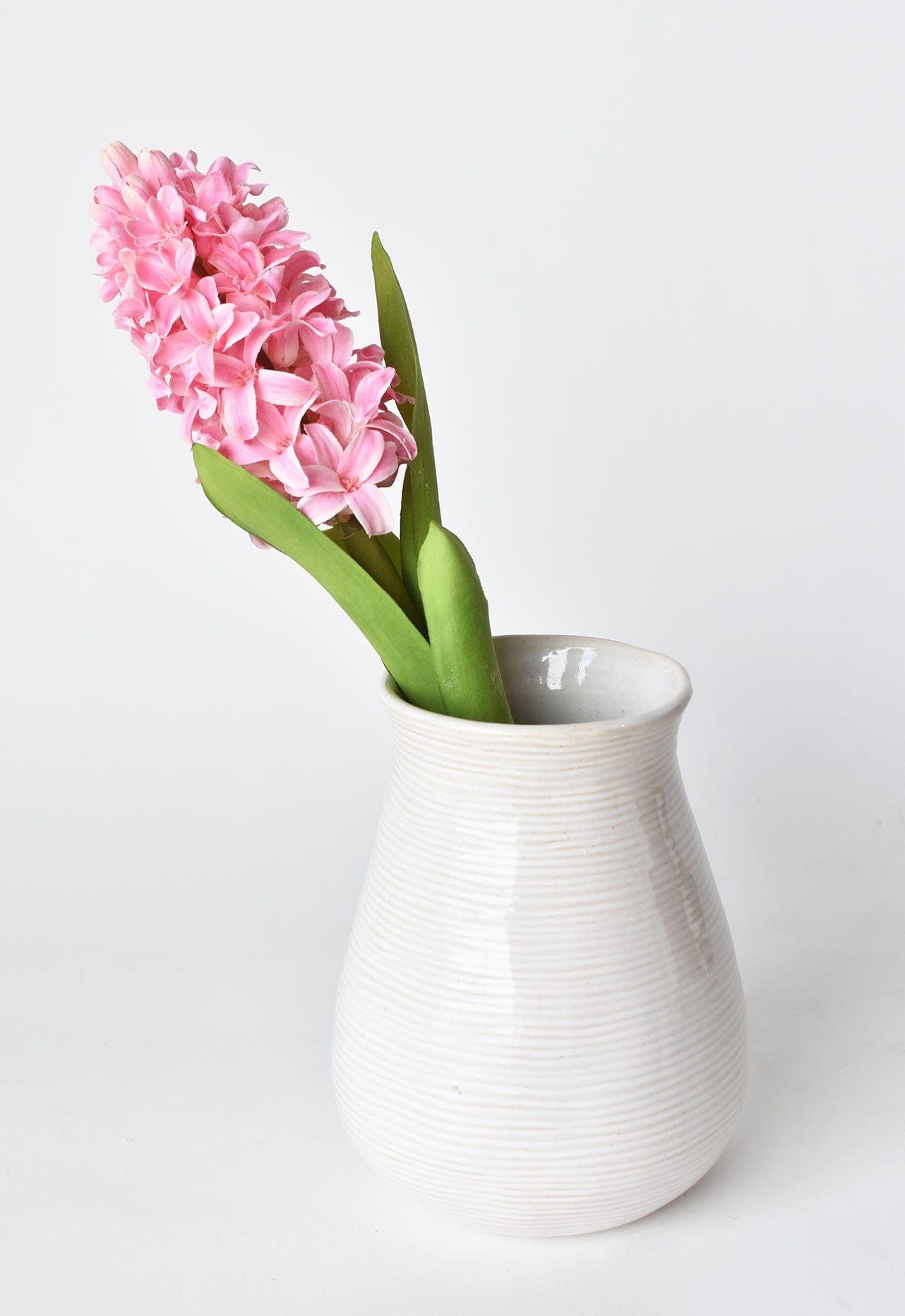 12.5" Faux Hyacinth Pink Stem