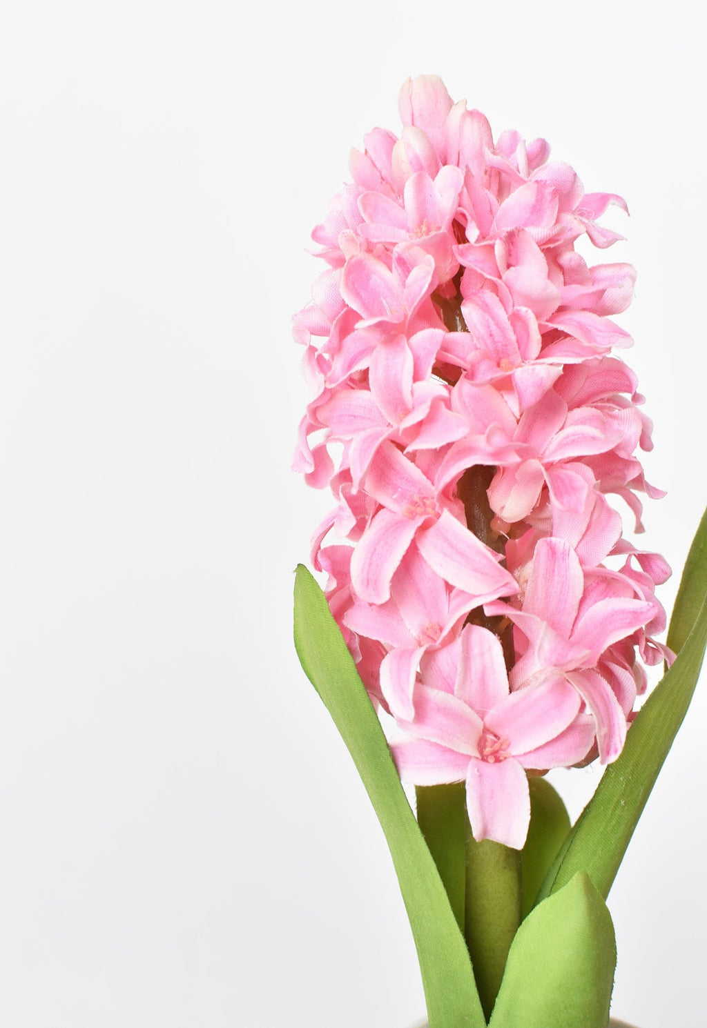 12.5" Faux Hyacinth Pink Stem