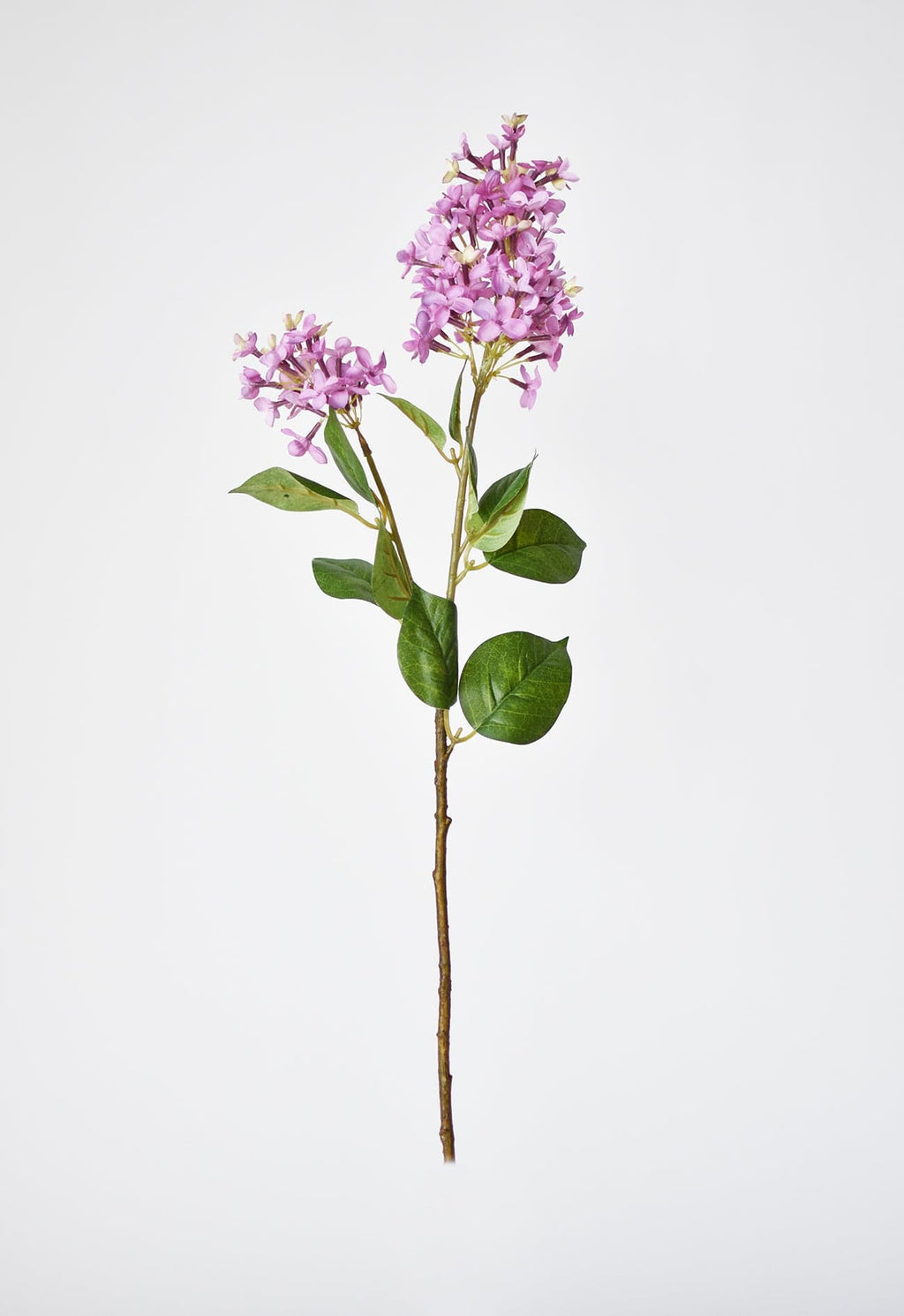 28.5" Faux Light Purple English Lilac Stem