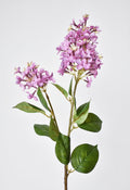 28.5" Faux Light Purple English Lilac Stem