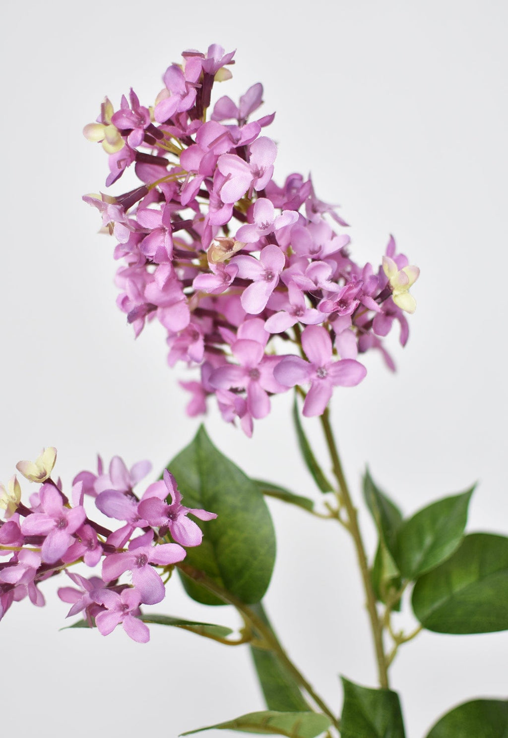 28.5" Faux Light Purple English Lilac Stem