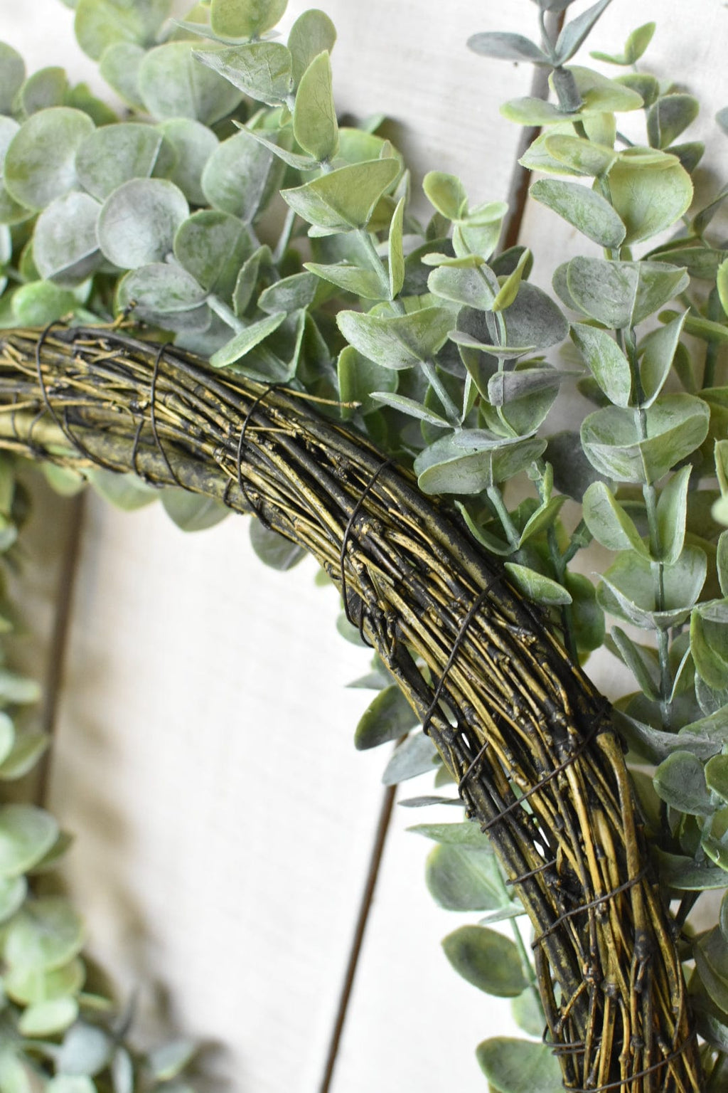 28" Faux Eucalyptus Wreath