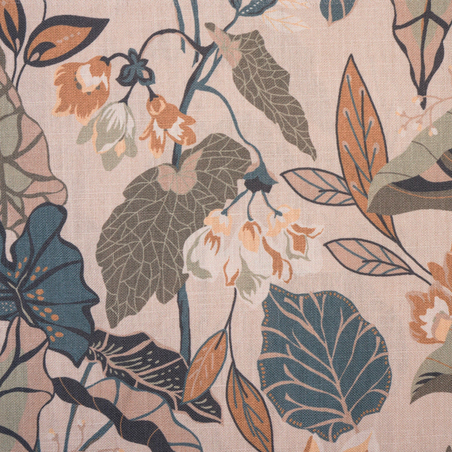 Delia Tropical Print Upholstery Fabric