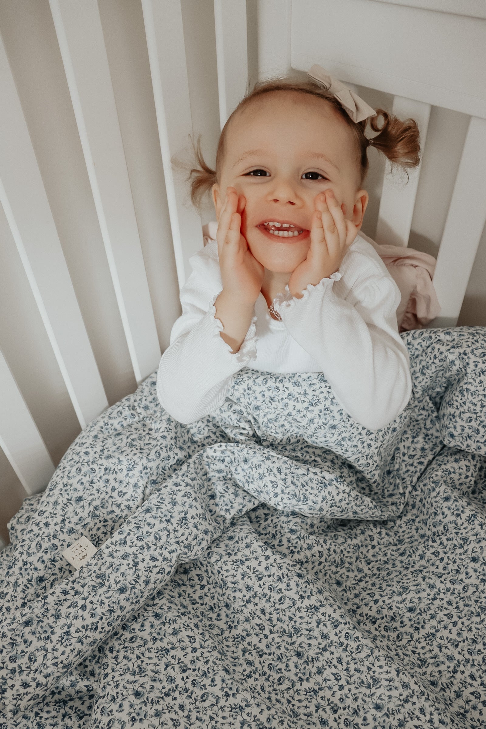 Floret Crib Quilted Blanket