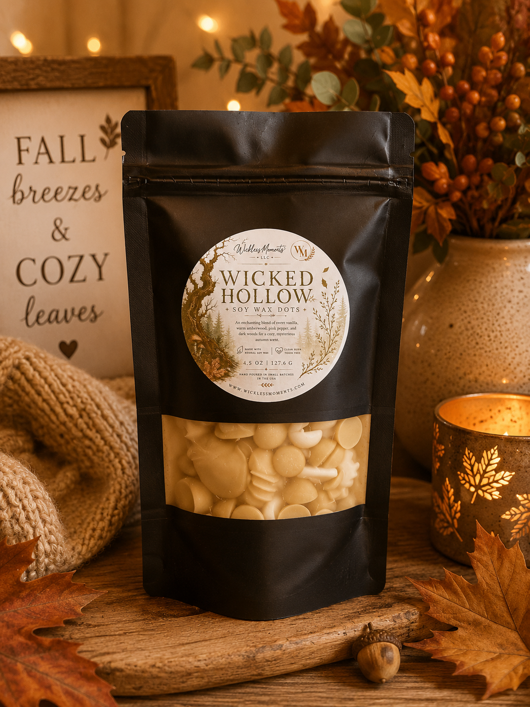 Wicked Hollow Soy Wax Dots | 4.5 oz