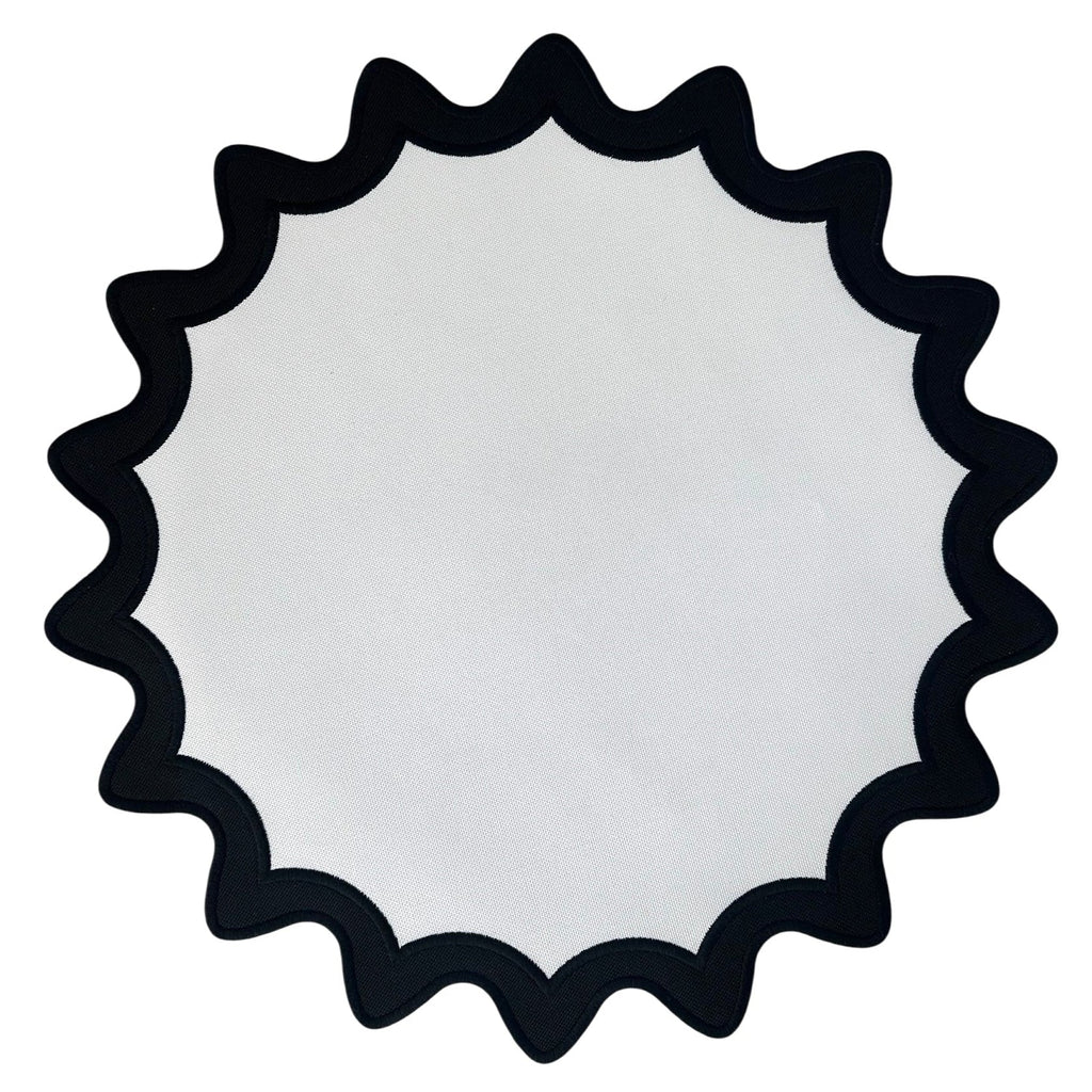 The Noir Bloom Placemats (Set of 2)