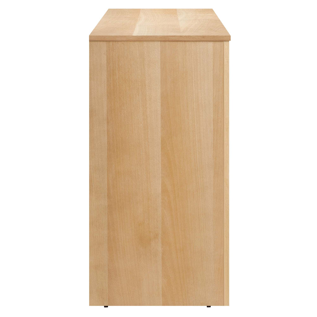 Appia Wood Grain 4-Door Sideboard Storage Cabinet by Modway
