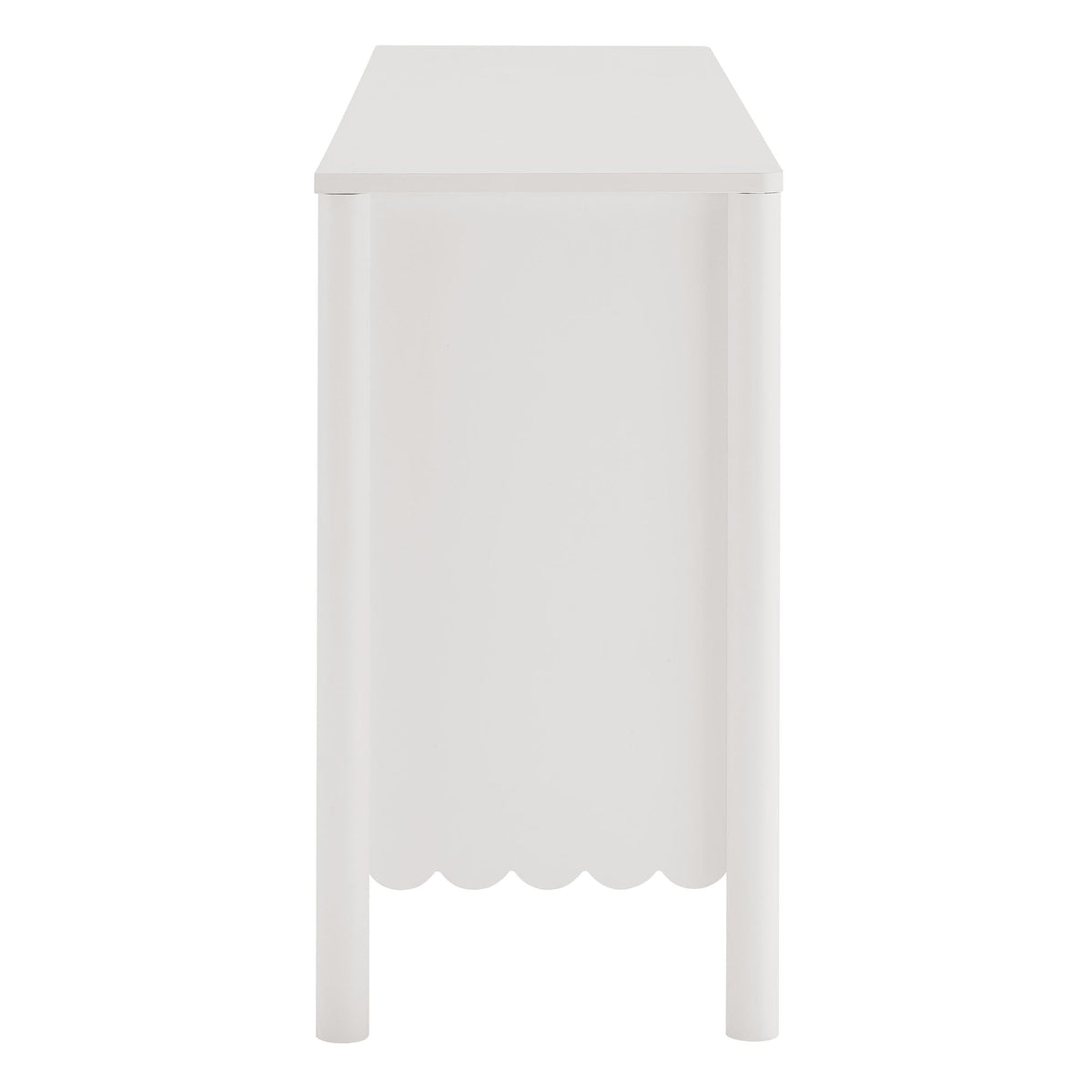 Emmeline 66" 4-Door Scalloped Sideboard Cabinet by Modway