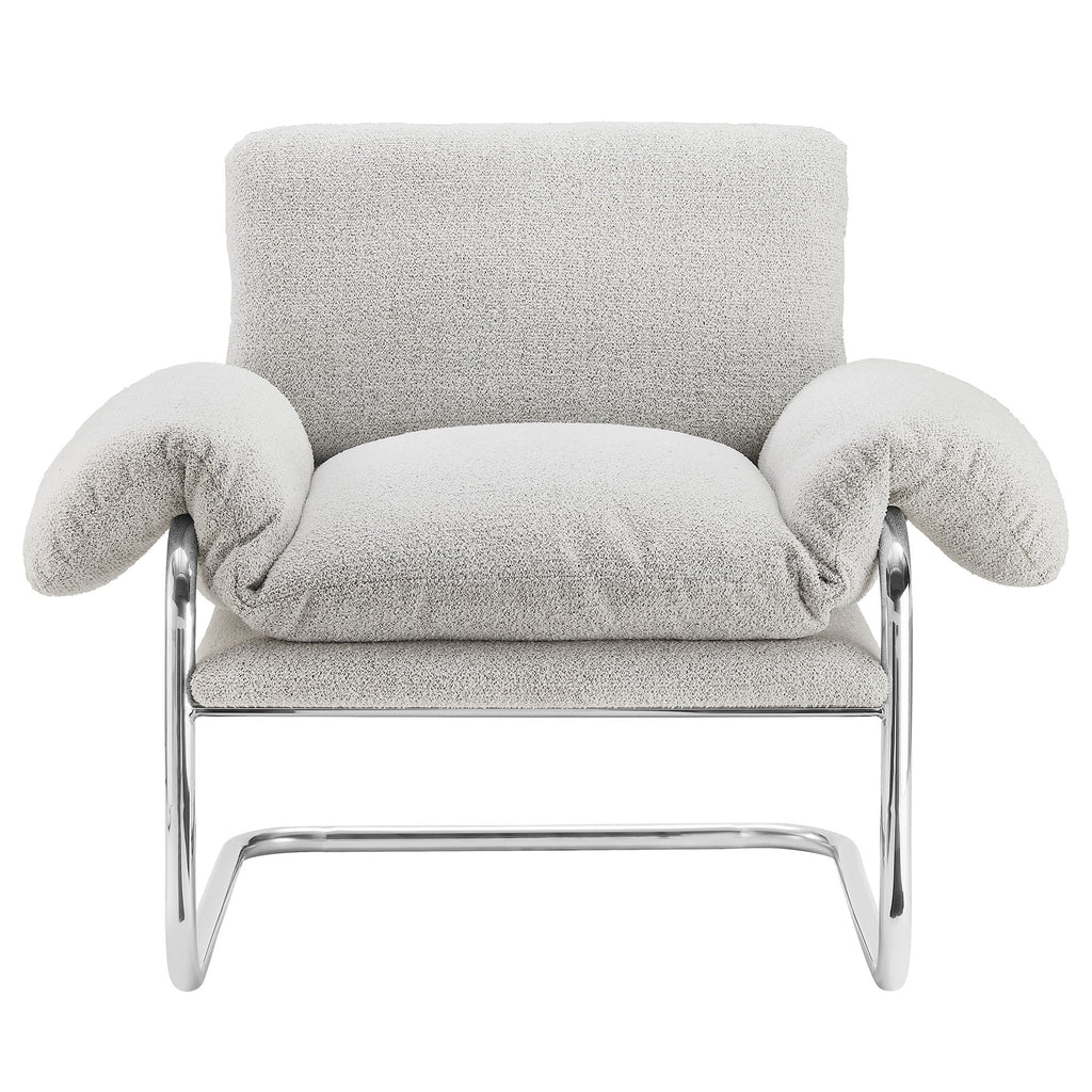 Ansel Bouclé Accent Chair