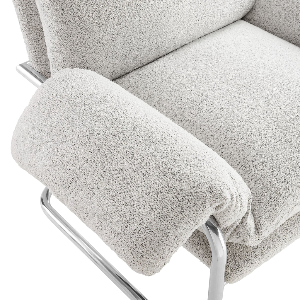 Ansel Bouclé Accent Chair