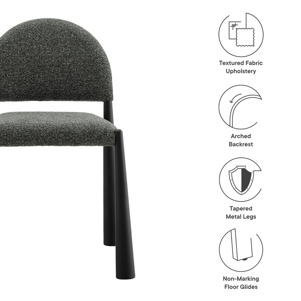 Hayley Upholstered Fabric Dining Side Chair by Modway