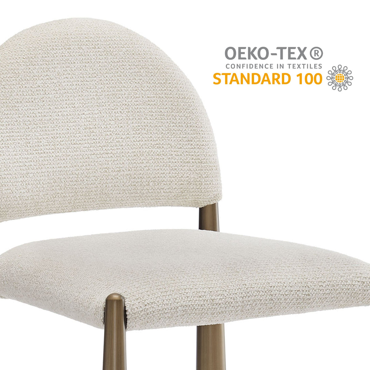 Hayley Upholstered Fabric Dining Side Chair by Modway